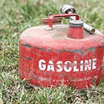 old gasoline can