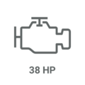 38 HP