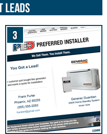 Post-Purchase Installer Contact