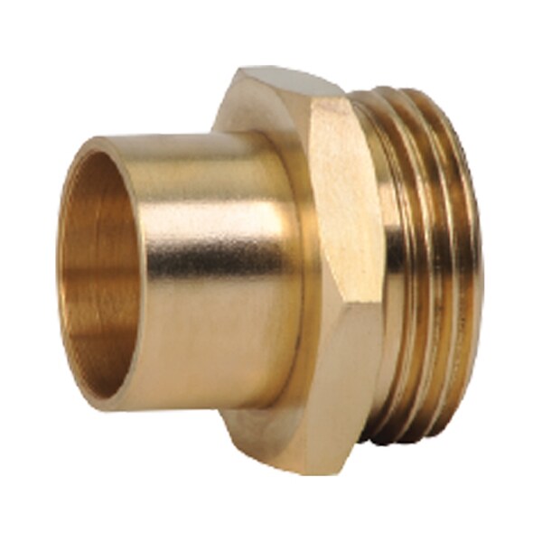 Caleffi 3/4" Sweat Adaptor w/ 1" Male Thread Connections Sweat Adapter