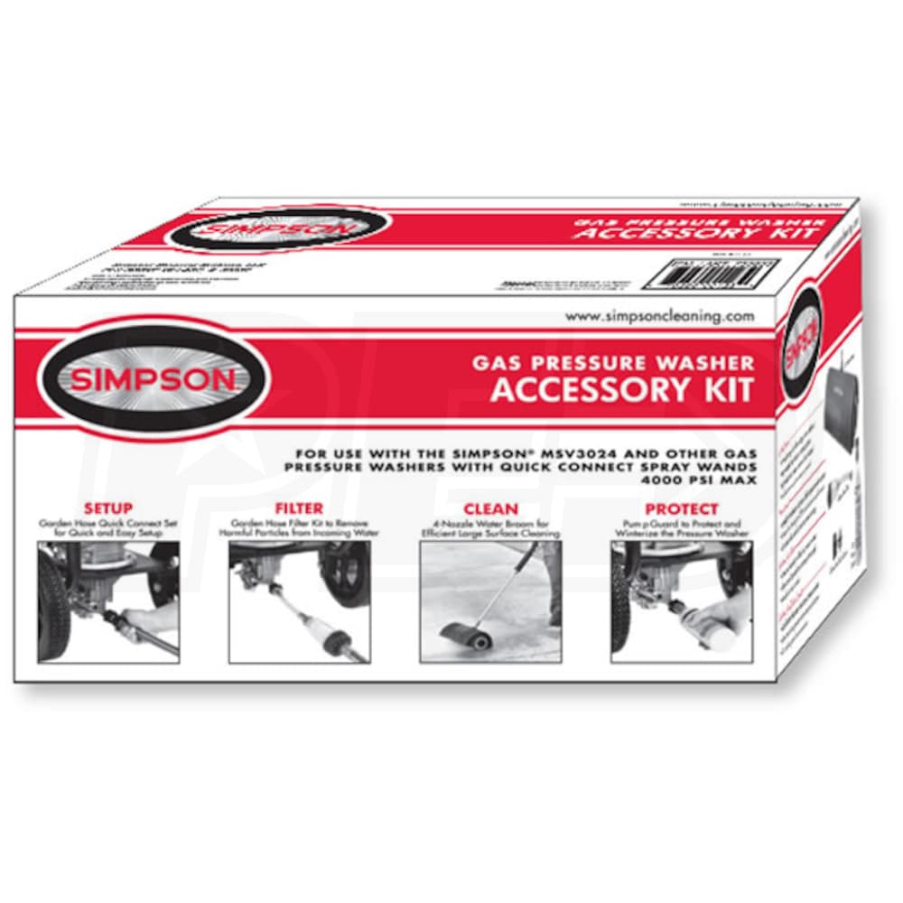 Simpson Water Broom Gas Pressure Washer Accessory Kit (4000 PSI