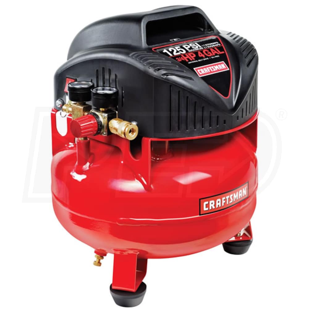 Craftsman 4-Gallon Pancake Air Compressor with Hose & Accessory Kit