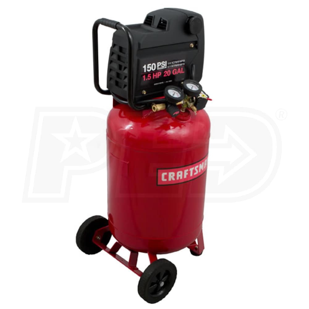 Craftsman 5.5 hp 20 gallon air compressor discount