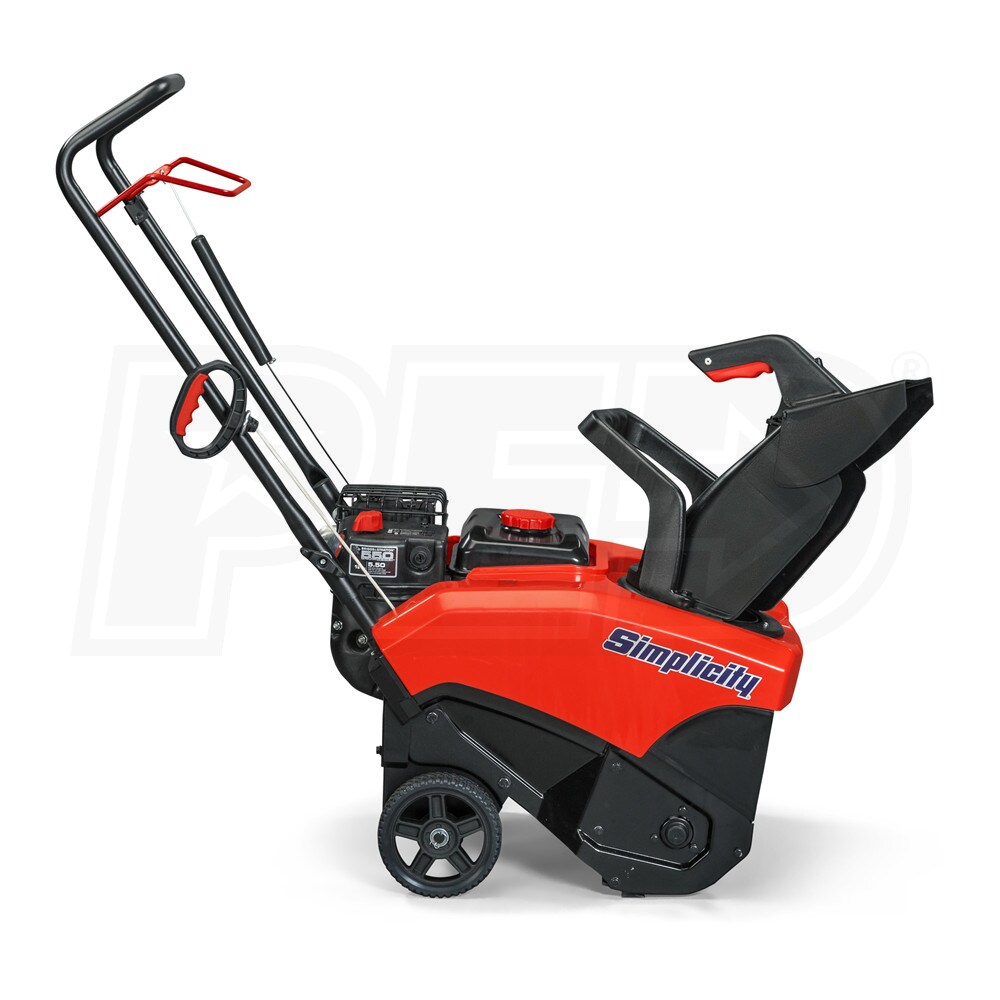 Simplicity 1022E (22"') 208cc Single Stage Snow Blower w/ Elec. Start