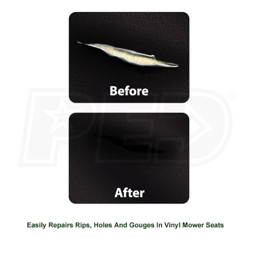 Seat Magic Tractor Seat Repair Kit, Black Meteor 190