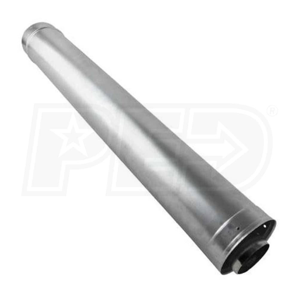 Noritz CVP-4STR 4" Straight Concentric Stainless Steel Vent Pipe