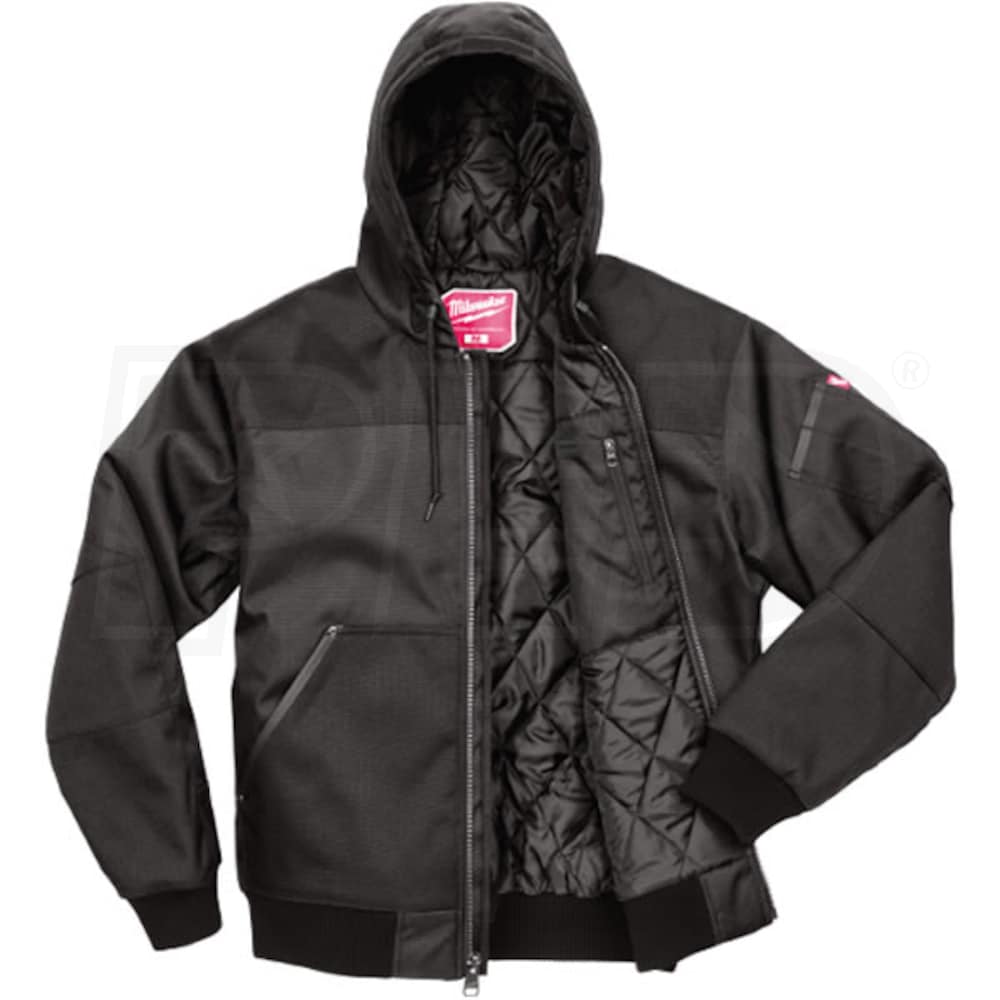 Milwaukee 252BL Insulated Hooded Jacket LG Black Milwaukee 252BL