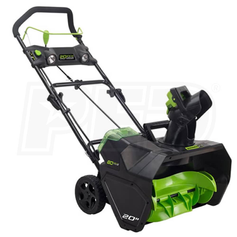 Greenworks PRO (20") 80Volt LithiumIon Cordless Electric Snow Blower