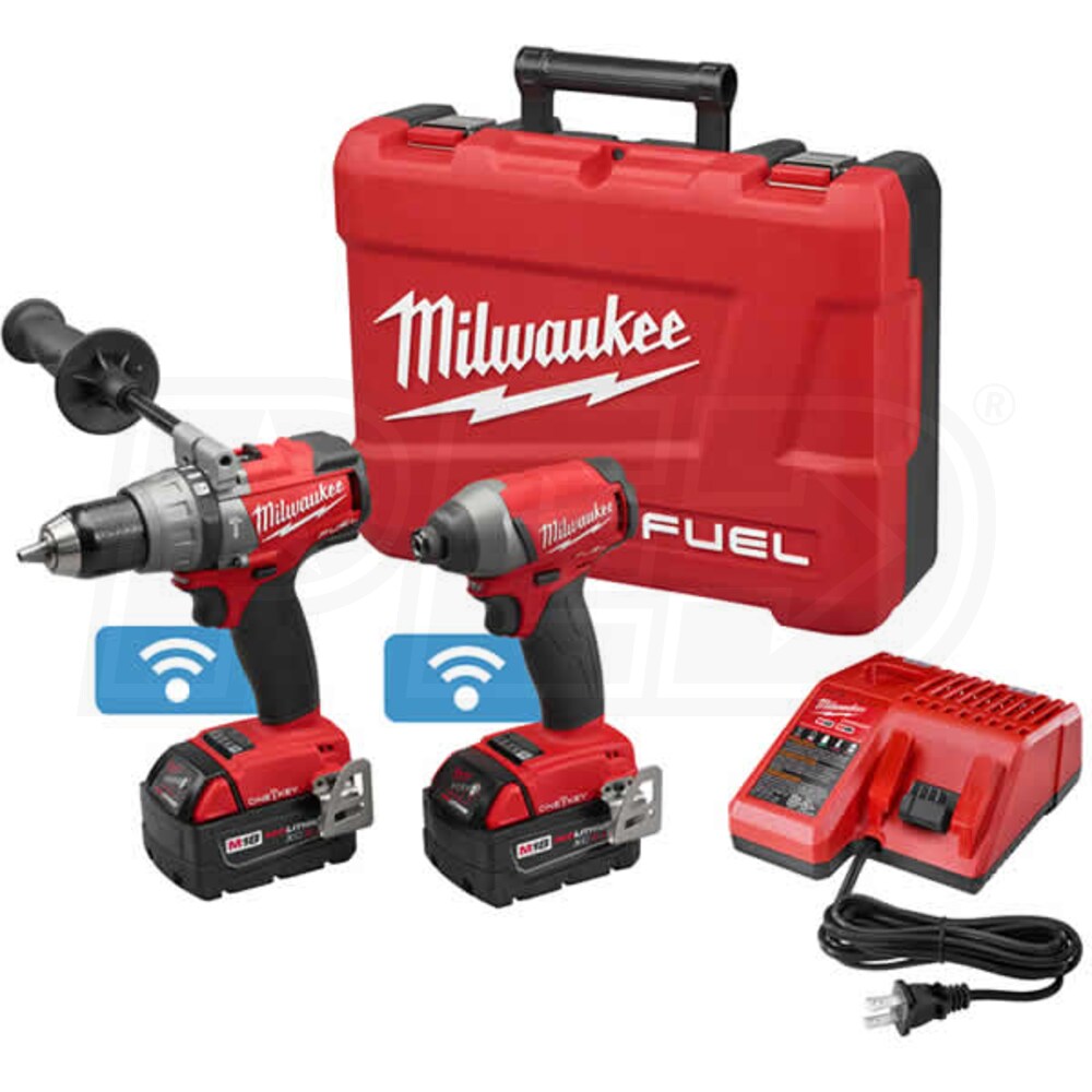Milwaukee 279622 M18 FUEL™ w/ ONEKEY™ 1/2" Hammer Drill/Driver & 1/