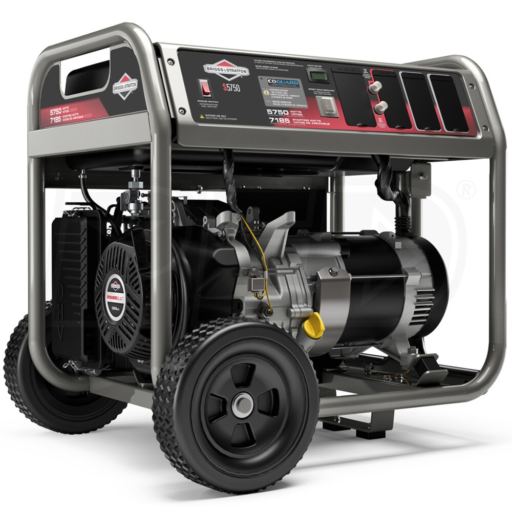 Briggs & Stratton S5750 5750 Watt Portable Generator w/ CO Guard (49