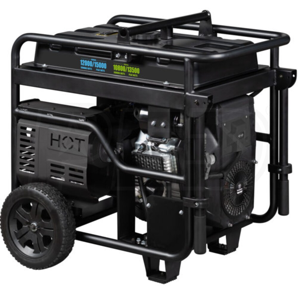Westinghouse 12,000 Watt Electric Start Dual Fuel Portable Generator w