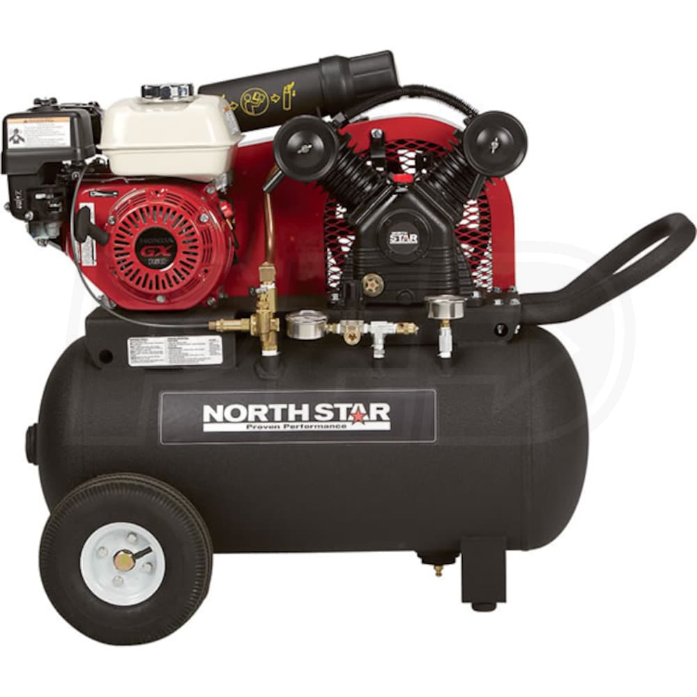 NorthStar 4.8HP 20Gallon Gas (BeltDrive) Air Compressor w/ Honda Engine NorthStar 459392