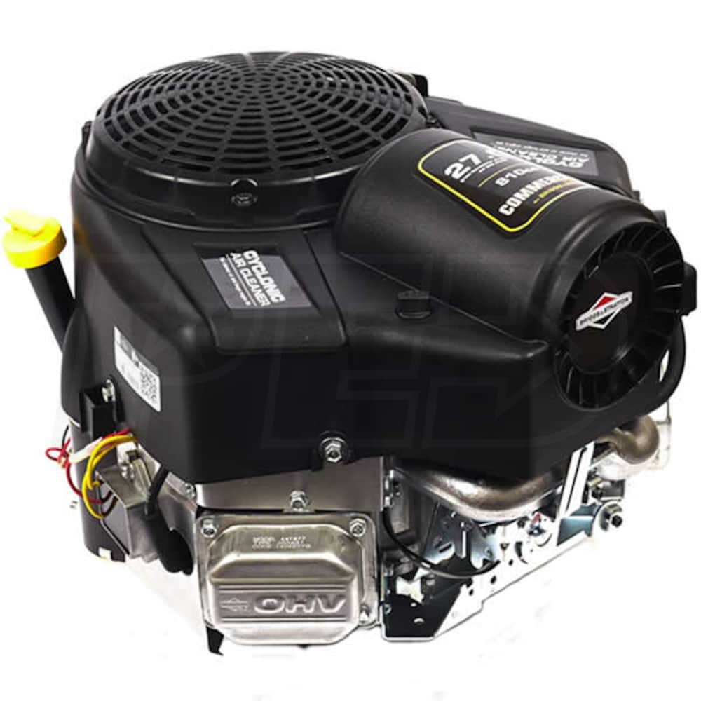 Briggs Stratton Commercial Turf Series 810cc 27 Gross HP OHV Electric Start Vertical Engine 1 1 8 x 4 19 64 Briggs Stratton 49T877 0004 G1