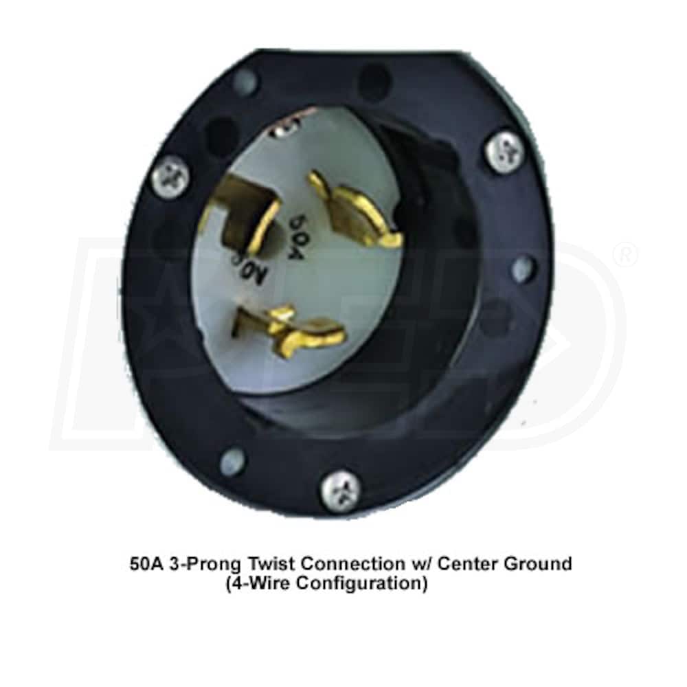 Reliance Controls 50Amp Power Inlet Box w/ FlipLid Reliance Controls PB50