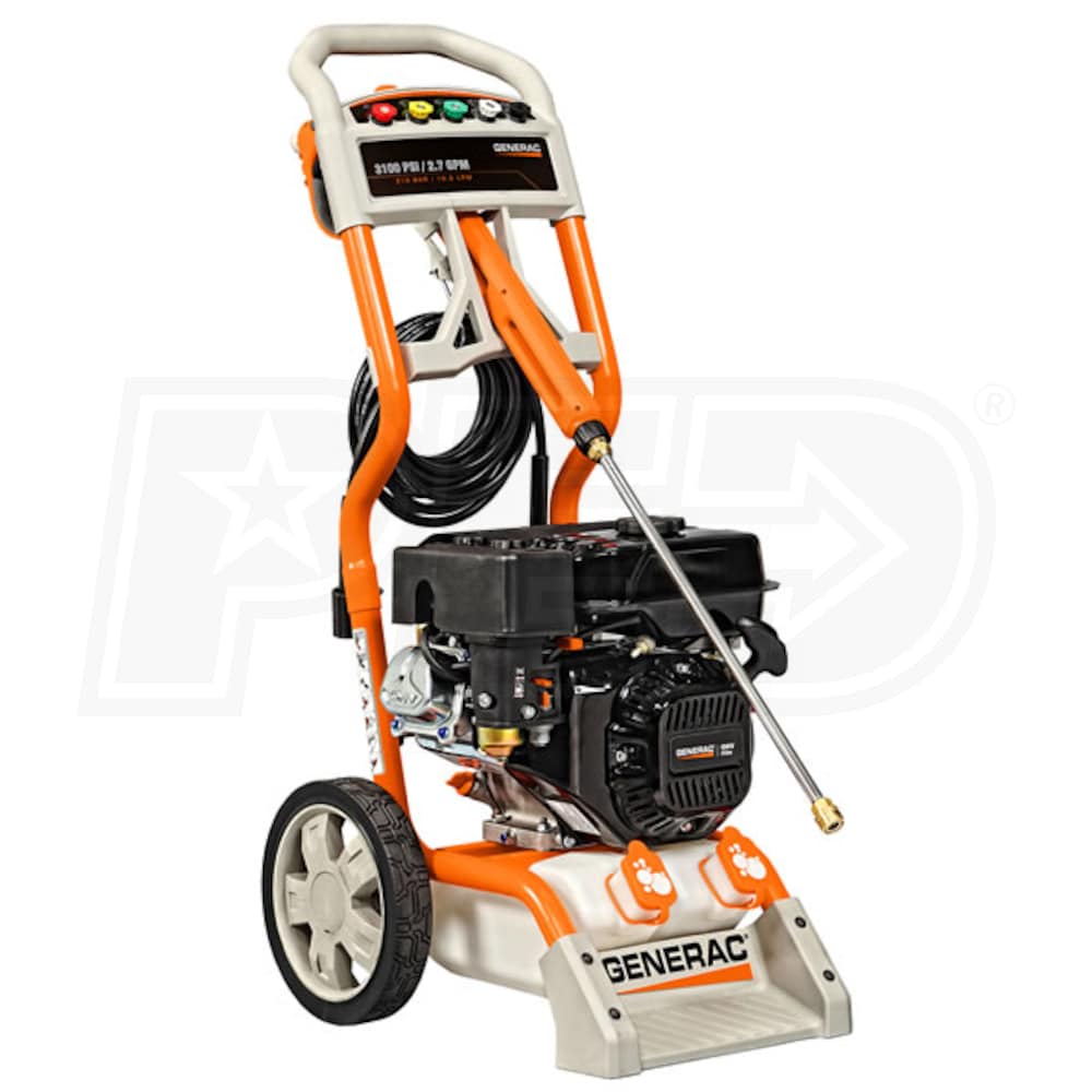 Generac 3100 PSI (Gas-Cold Water) Pressure Washer