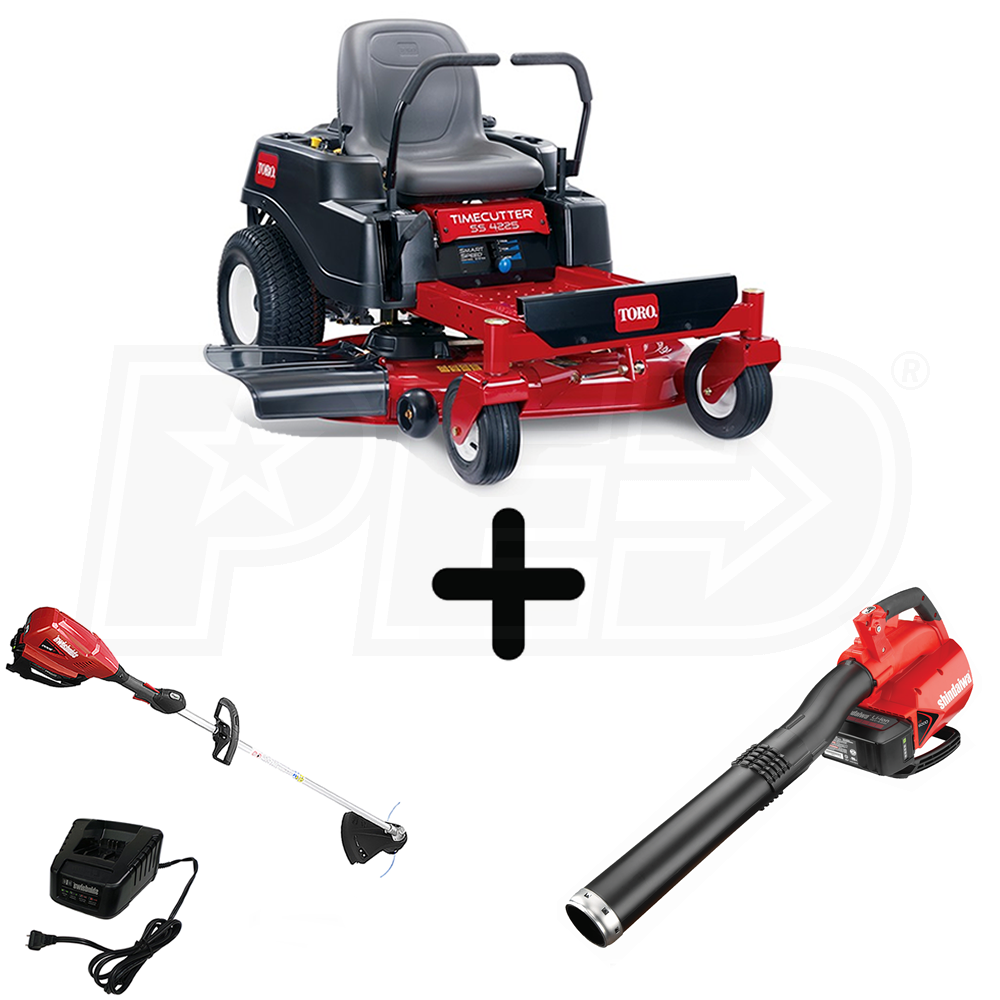 Toro 42 TimeCutter SS4200 Zero Turn Riding Mower 74711 Ride On – National  Lawn Equipment