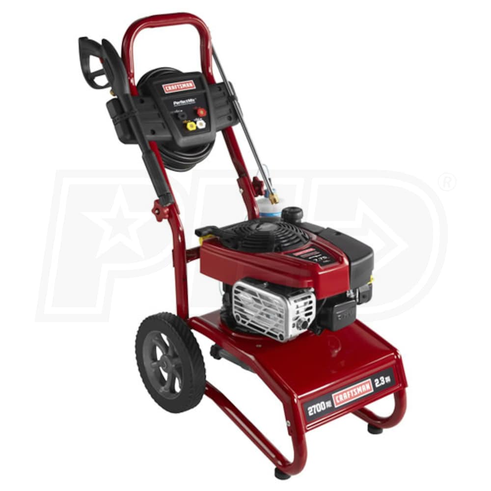 Craftsman pressure washer 2700 psi 2.3 gpm briggs & stratton deals