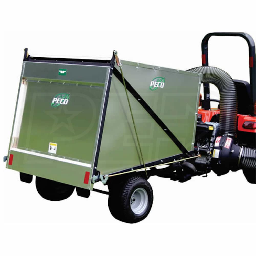 Peco 50 Cu Ft 9HP Subaru Commercial Tow Behind Lawn Vacuum Peco 795003