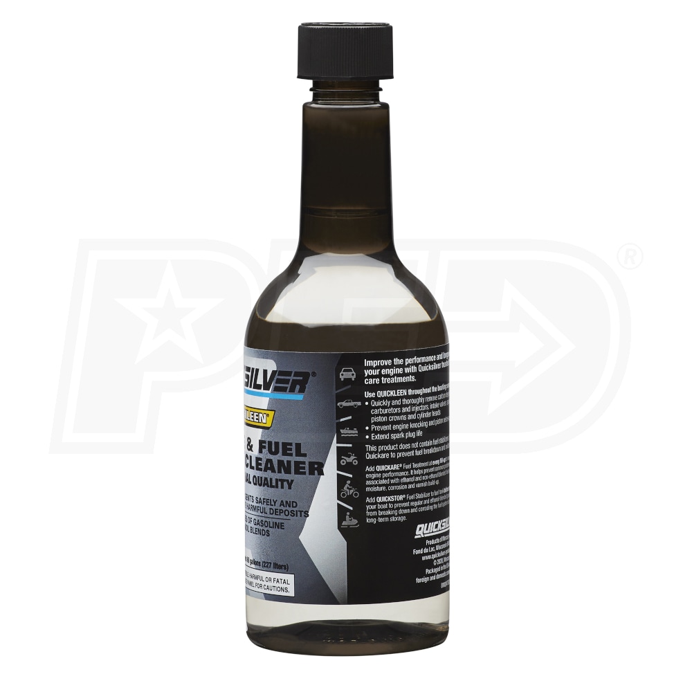 Quicksilver 8M0047921 12 Oz. Quickleen Engine & Fuel System Cleaner