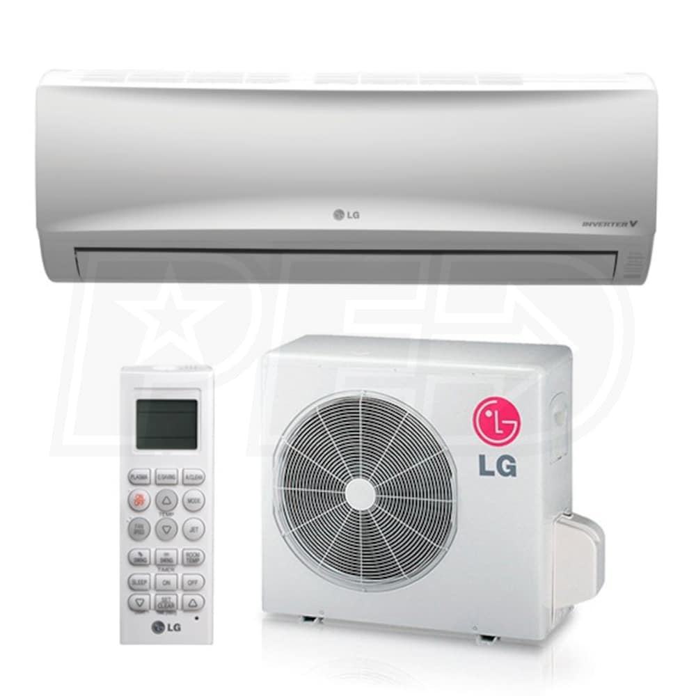 LG 12k BTU Cooling + Heating Mega 115V Wall Mounted Air