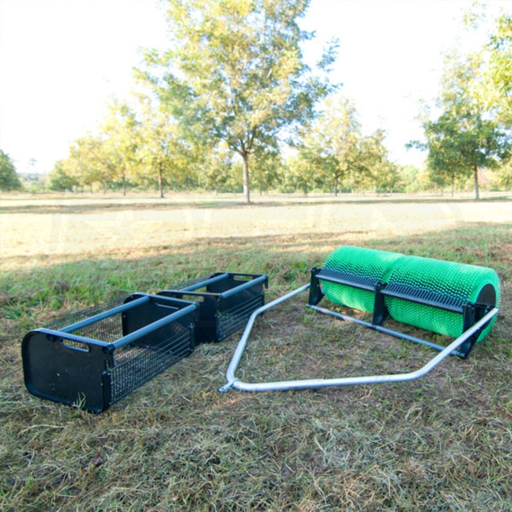 BagANut™ 36" TowBehind Harvester For Pecan & Large Acorns (3/8" 1