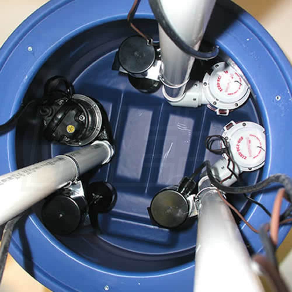 PeakFlow Big Bottom Sump Basin (24"x 24") PeakFlow Pumps PFBBB