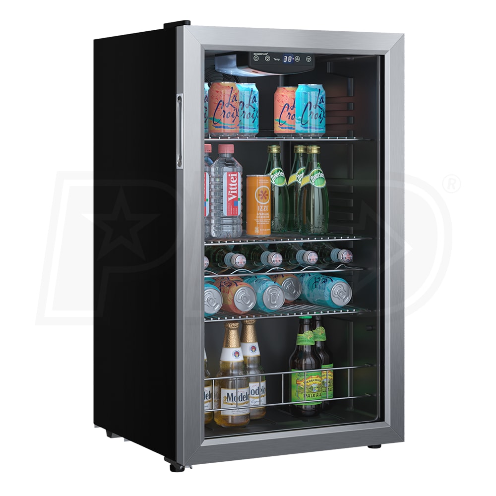 Edgestar 105 Can 5 Bottle Free Standing Beverage Cooler Reversible