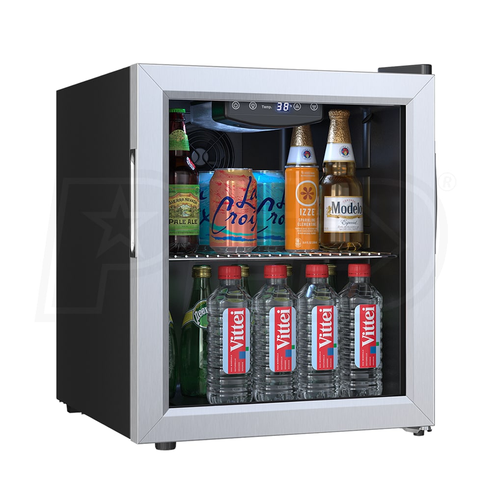 Edgestar 52 Can Free Standing Beverage Cooler Reversible Door