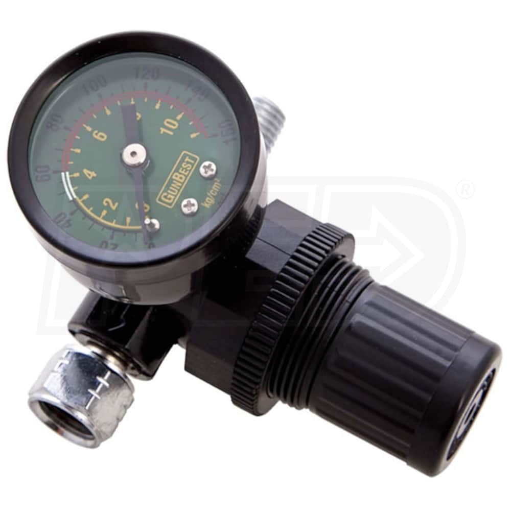 California Air Tool 1/4" NPT Spray Gun Diaphragm Air Regulator (22 CFM
