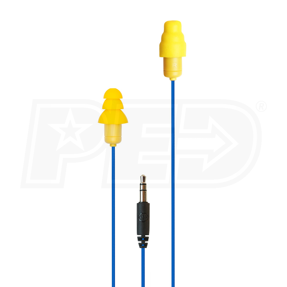 Plugfones PLG1ST001 Yellow Ear Plug Earbuds for sale online 