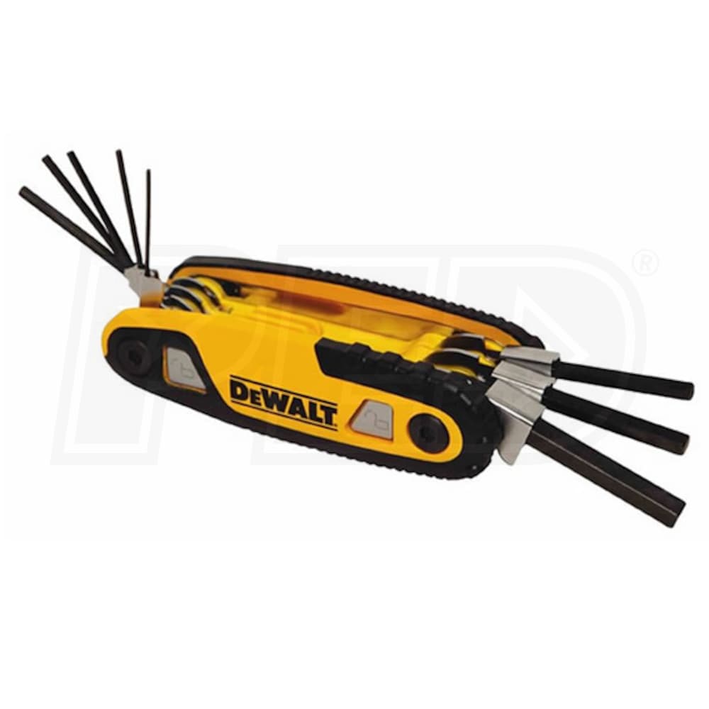 DeWALT DWHT70262M Folding/Locking Hex Keys SAE DeWalt Portable Power Tools DWHT70262M