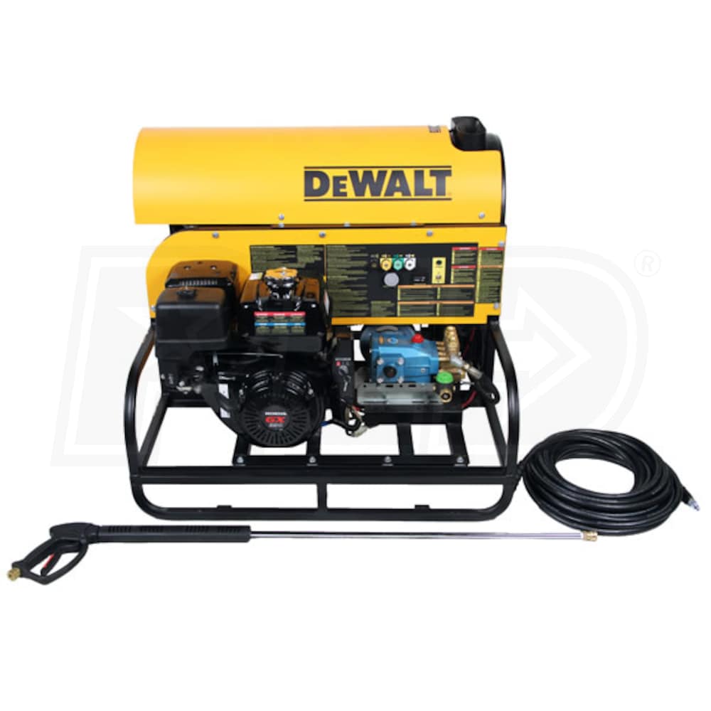 DeWalt Professional 3000 PSI (Gas Hot Water) Pressure Washer w/ Honda