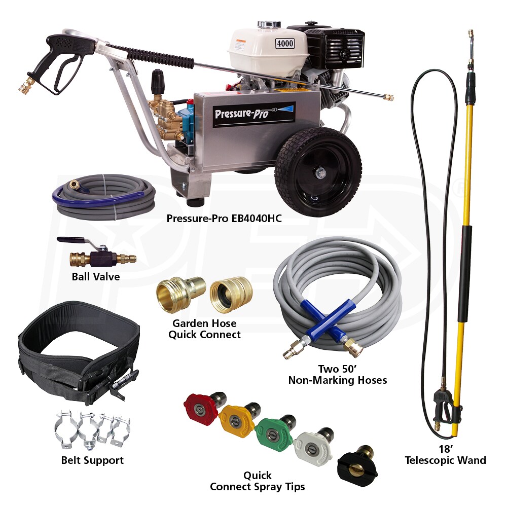 PressurePro 4000PSI Basic Start Your Own Pressure Washing Business Kit