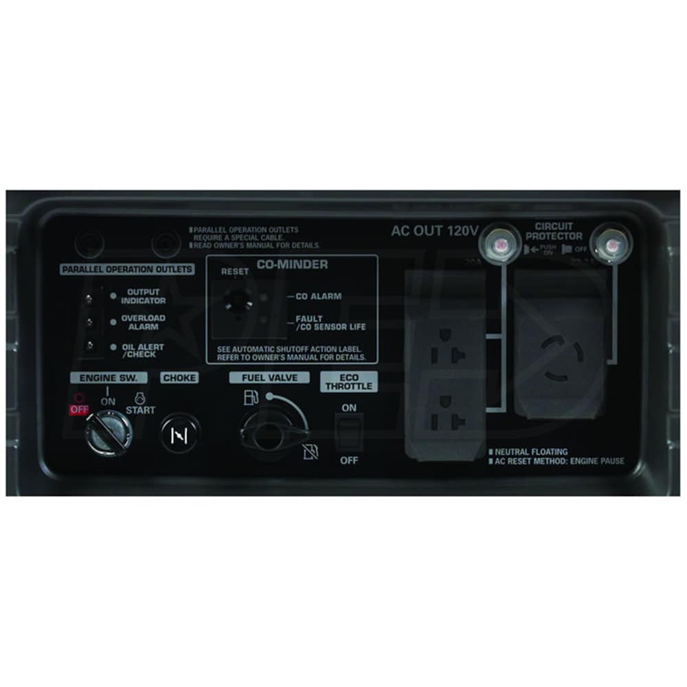 Honda (2) EU3000is Inverter Generators w/ COMINDER™ & Parallel Cable Kit (CARB) Honda EGD