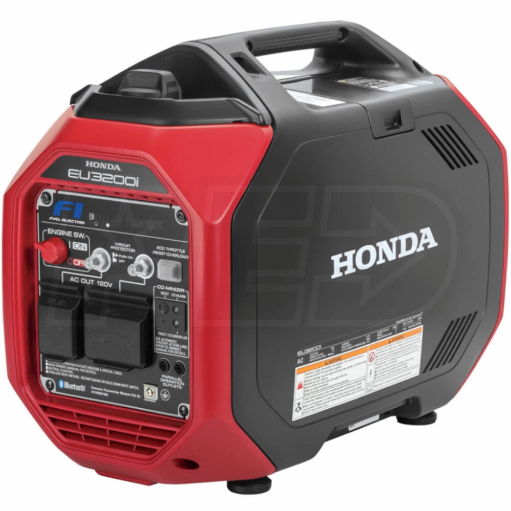 Honda EU3200i 2600 Watt Portable FuelInjected Inverter Generator w