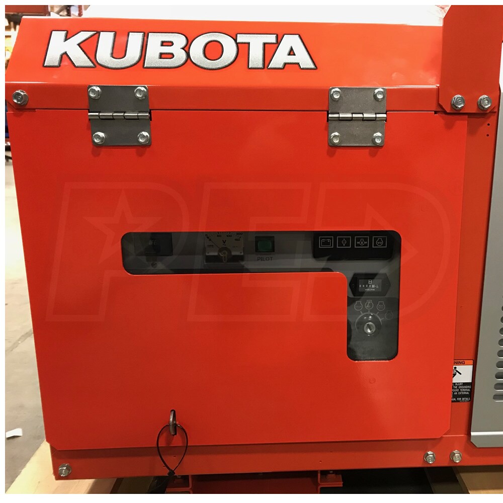 Kubota GL11000 11,000 Watt Lowboy II Series Industrial Diesel