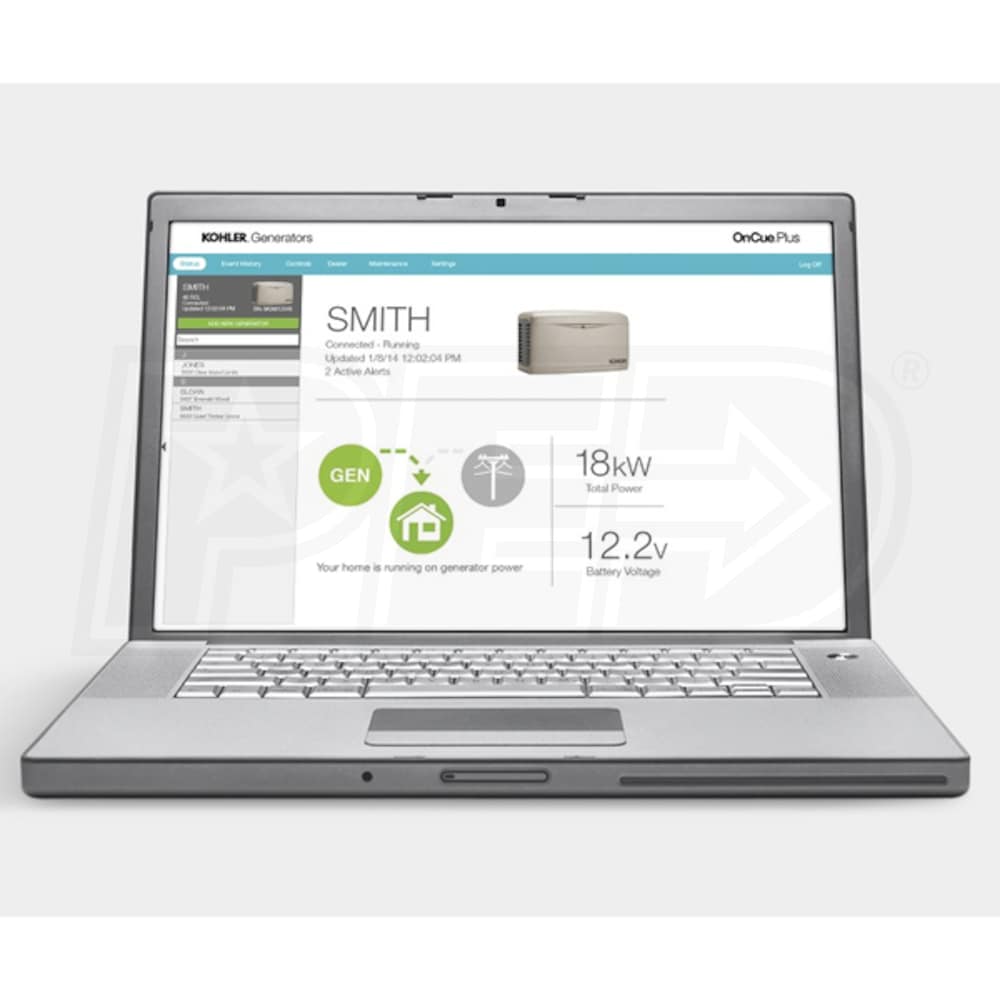 Kohler® OnCue® Plus Wireless Generator Management System For RDC2/DC2/VSC Generators Kohler