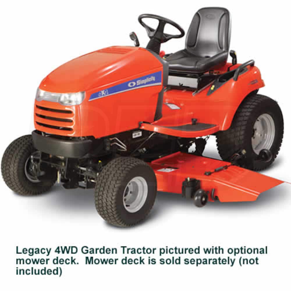 Simplicity Legacy XL 27HP Garden Tractor 4 Wheel Drive Simplicity 2690352