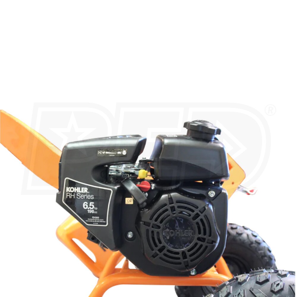 PowerKing (2.8") 6.5HP Wood Chipper Shredder w/ Kohler RH265 Engine & 2
