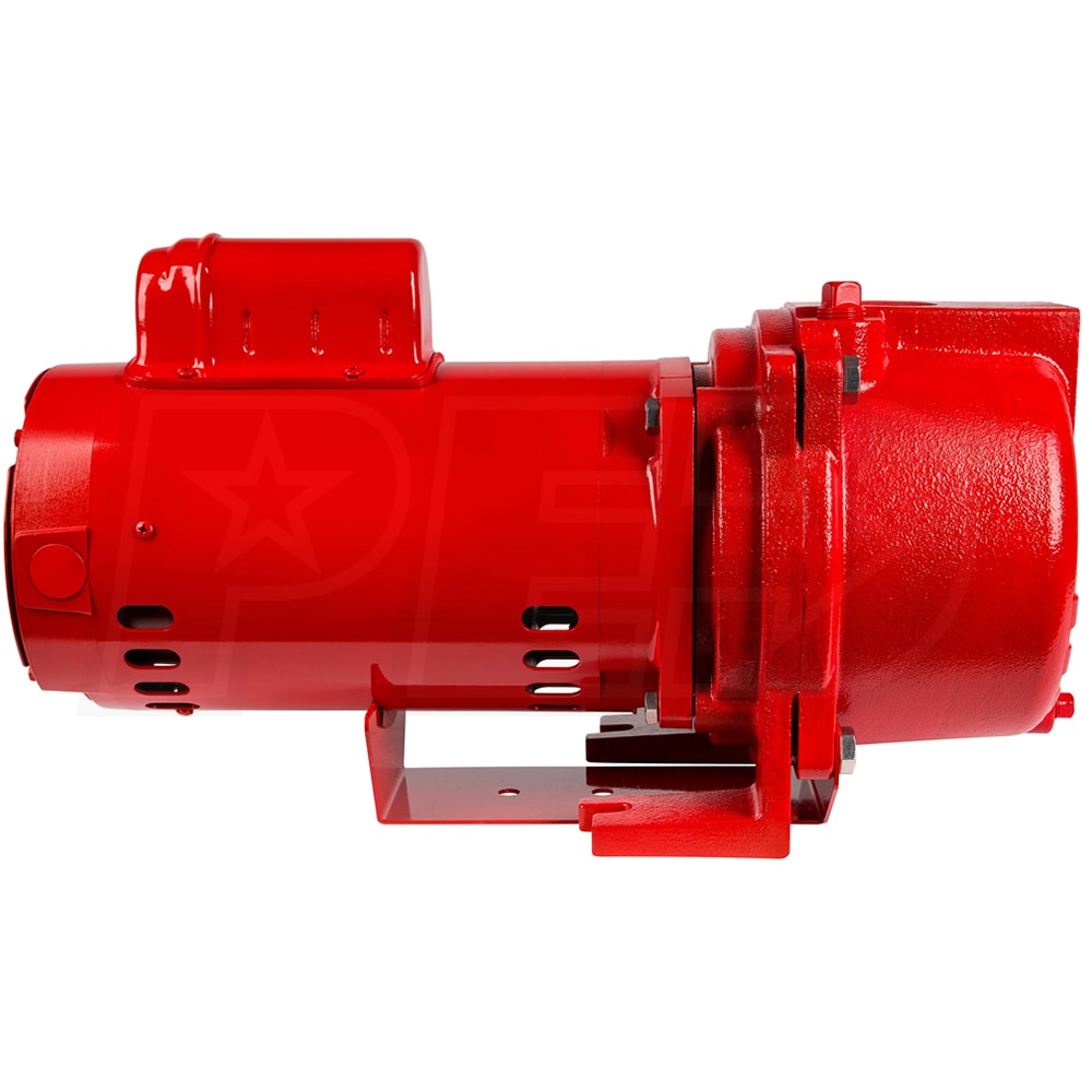Red Lion 77 GPM 2 HP SelfPriming Cast Iron Sprinkler Pump w/ Brass