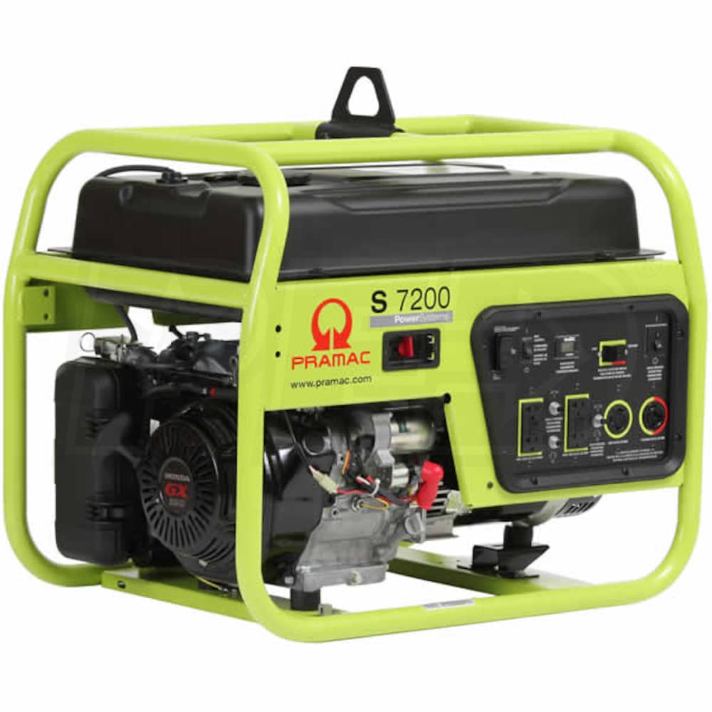 Pramac S7200 6100 Watt Electric Start Professional Portable Generator