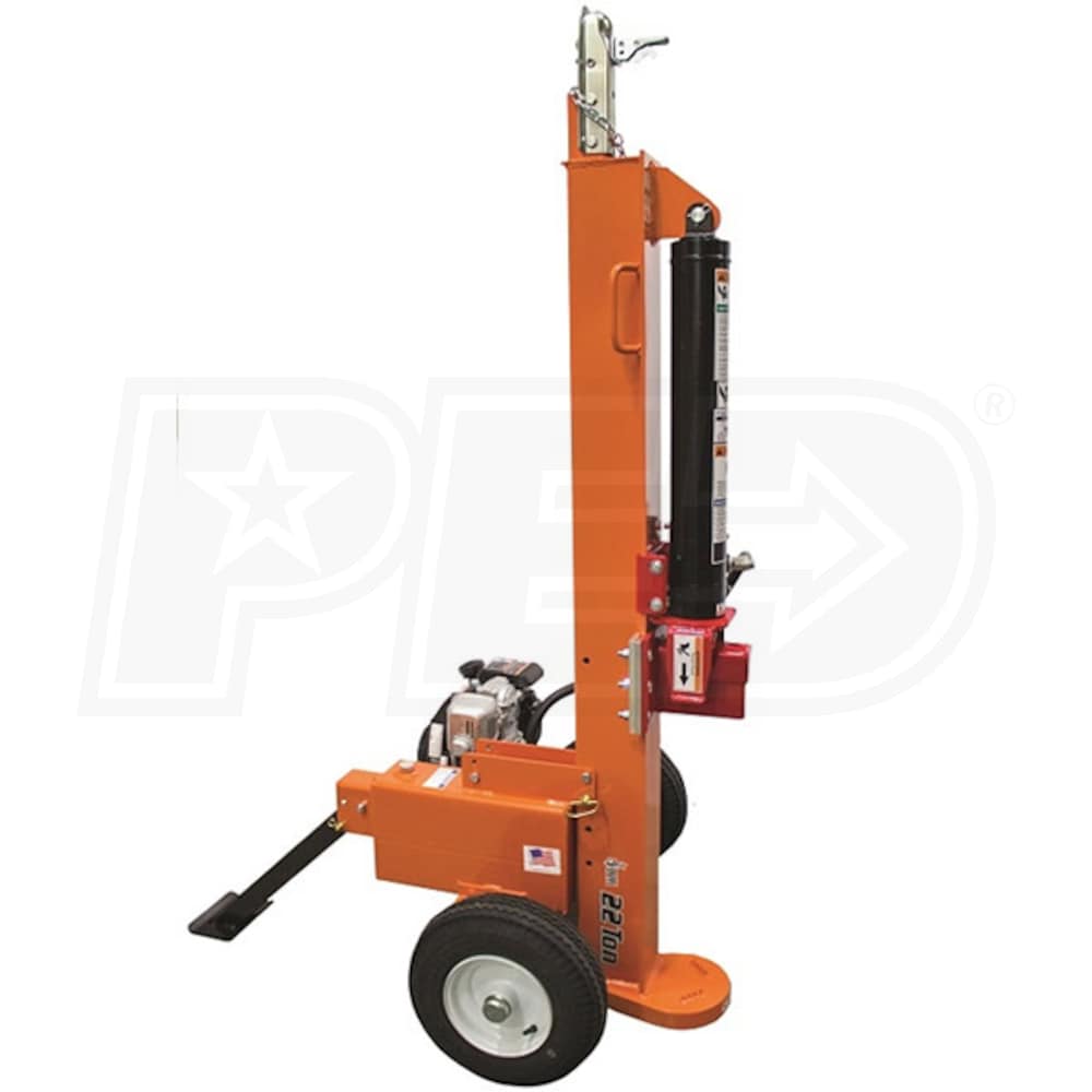 Brave 22 Ton Honda GC Vertical/Horizontal Gas Log Splitter | Brave ...