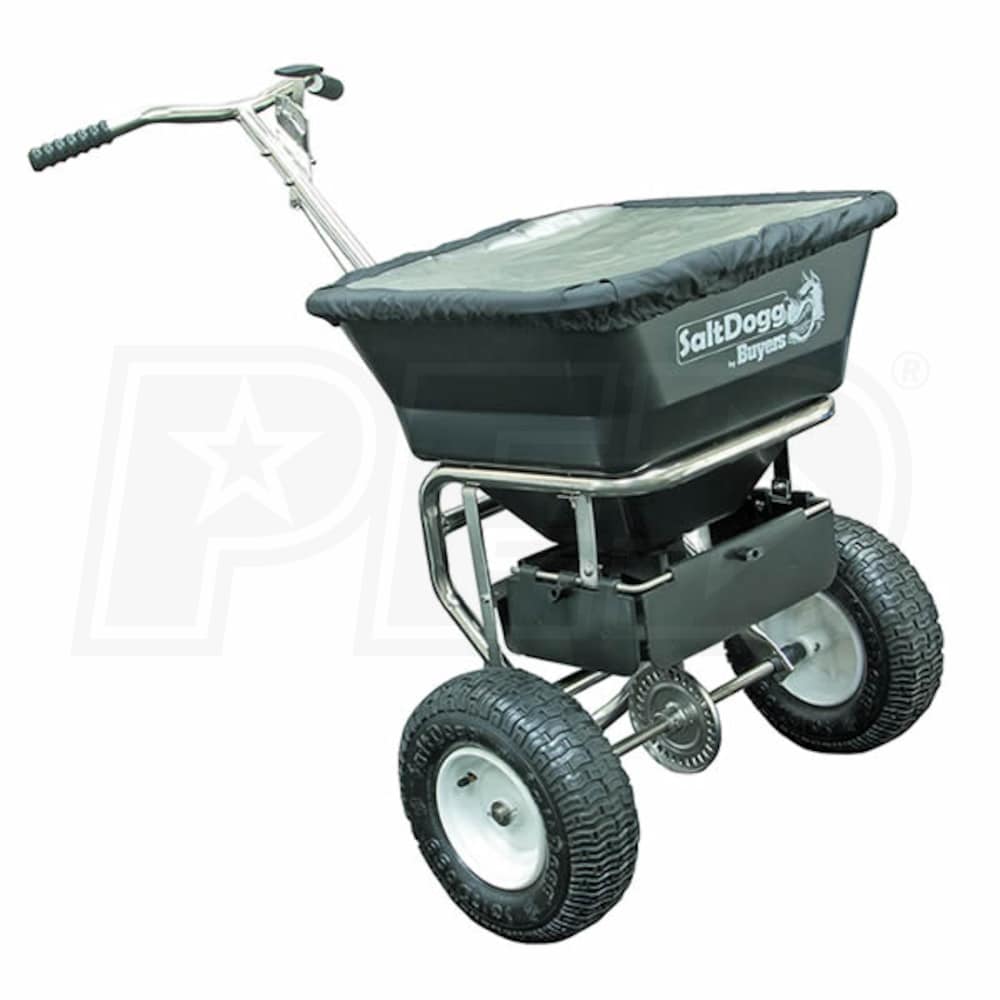 SaltDogg 100 LB. Stainless Steel Push Broadcast Spreader SaltDogg WB200B
