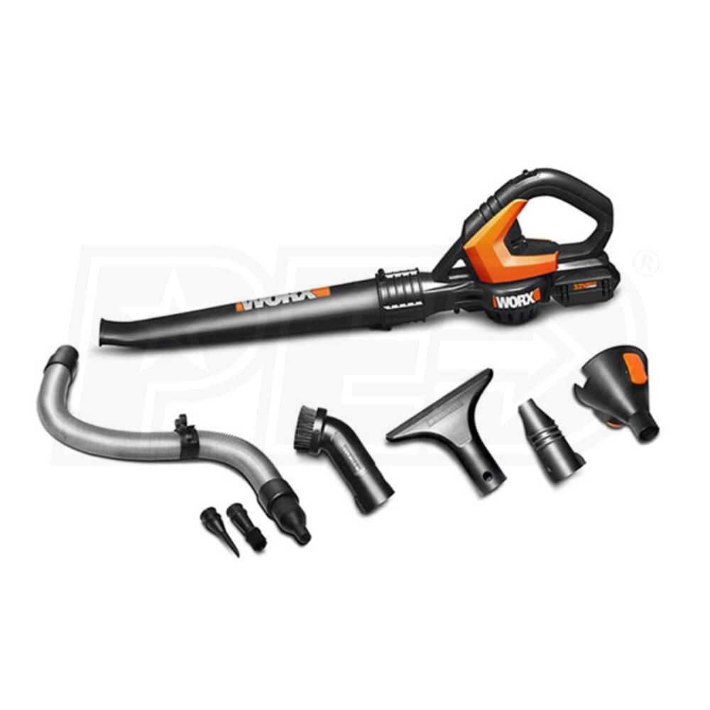 Worx 32Volt LithiumIon Cordless String Trimmer/Leaf Blower Combo Kit WORX WG924.4