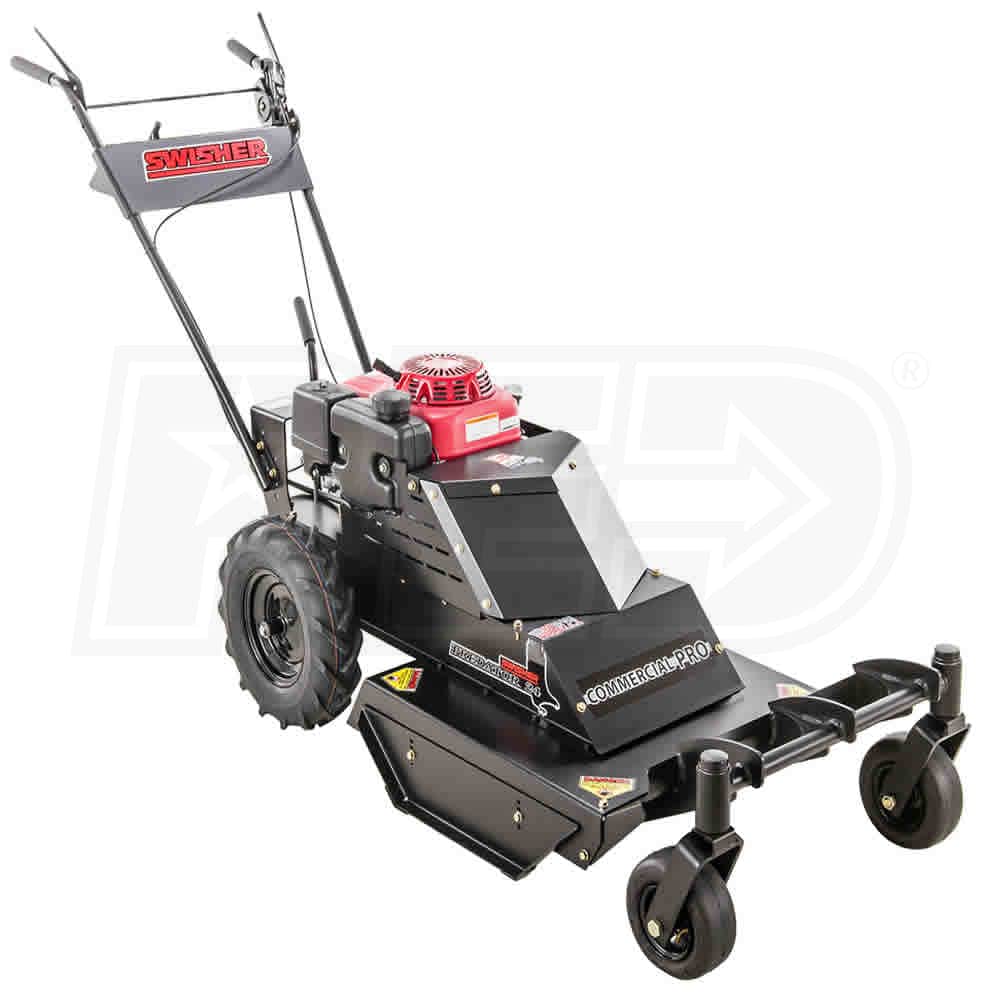 Swisher Predator Talon 24 10.2HP Honda Rough Cut Walk Behind Trail Mower w Caster Wheels Swisher WHERC10224C