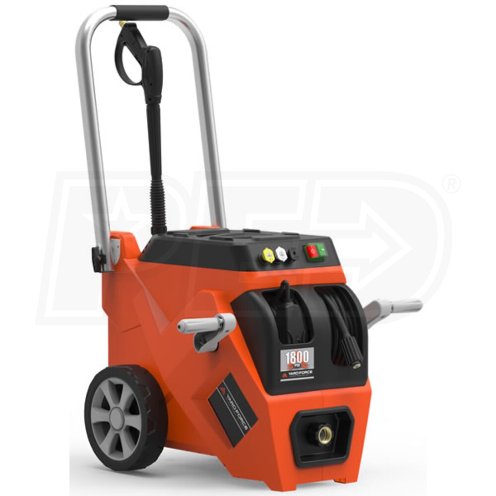 Yard Force 1800 PSI (Electric Cold Water) Pressure Washer Yard Force YF1800LR