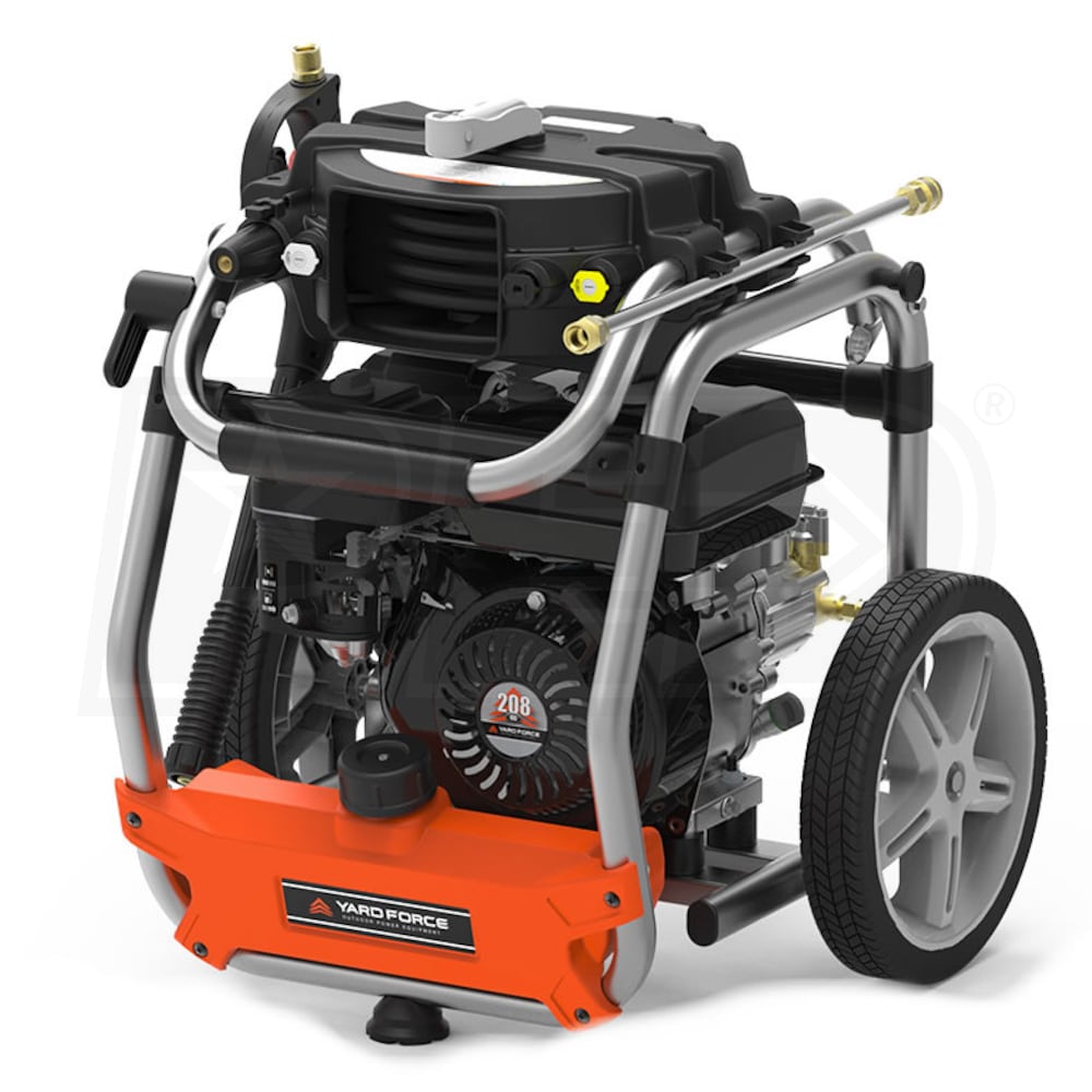 Yard Force 3200 PSI (Gas Cold Water) Pressure Washer w/ Bonus Turbo