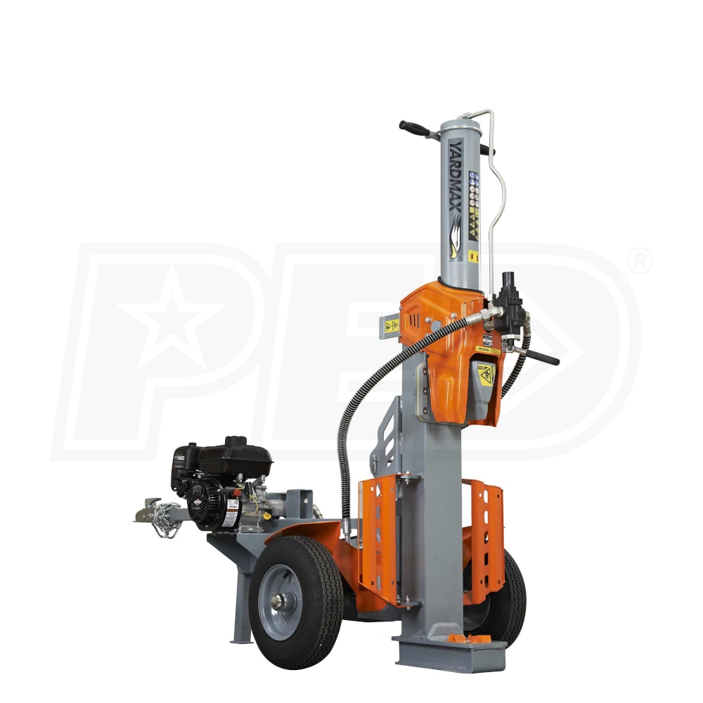 YARDMAX 28Ton Half Beam Horizontal / Vertical Gas Log Splitter w