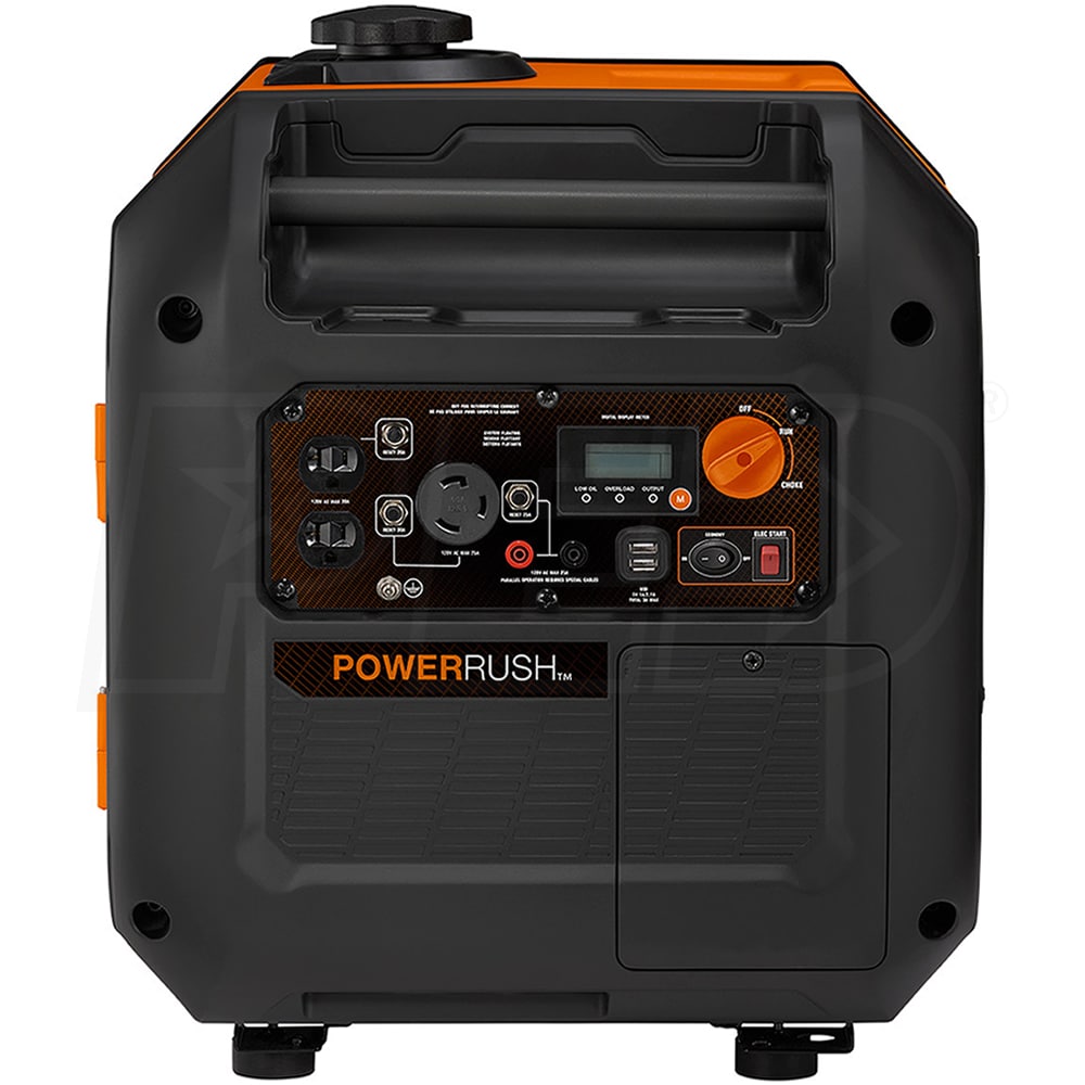 Generac iQ3500 3000 Watt UltraQuiet Electric Start Portable Inverter