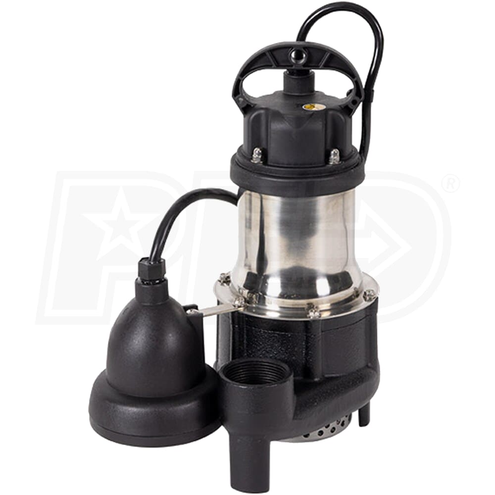 Pro Series ST1033 1/3 HP Cast Iron Submersible Sump Pump w/ Dual Float Switch